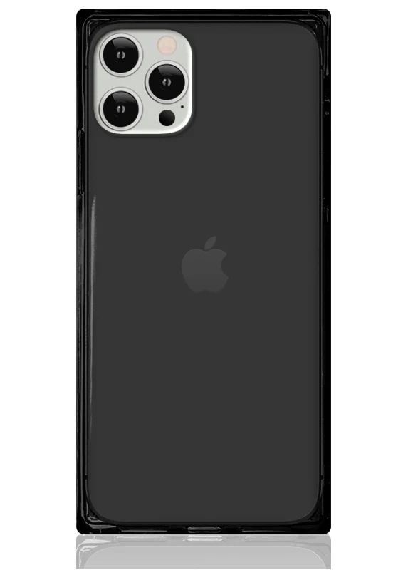 SQUARE® Clear Black iPhone Case - Image 3