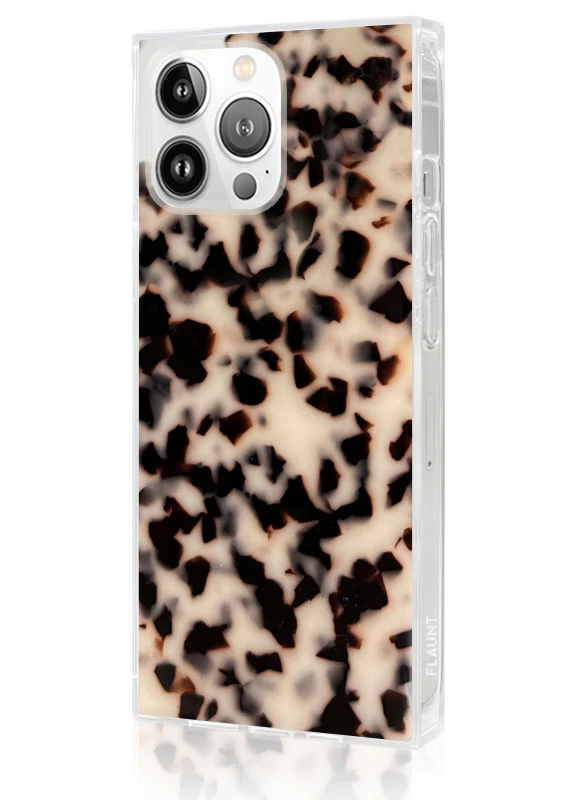 SQUARE® Blonde Tortoise Shell iPhone Case - Image 14