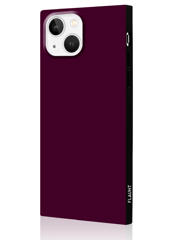 SQUARE® Burgundy iPhone Case - Image 28