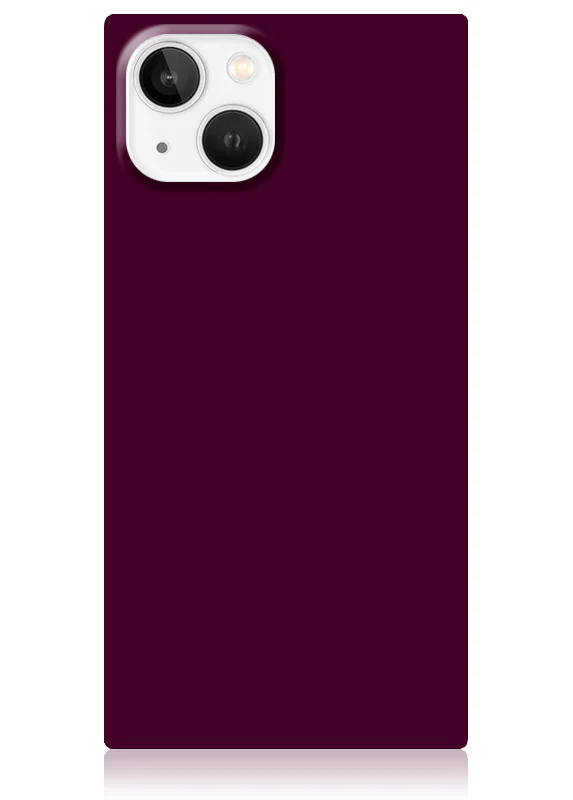 SQUARE® Burgundy iPhone Case - Image 35