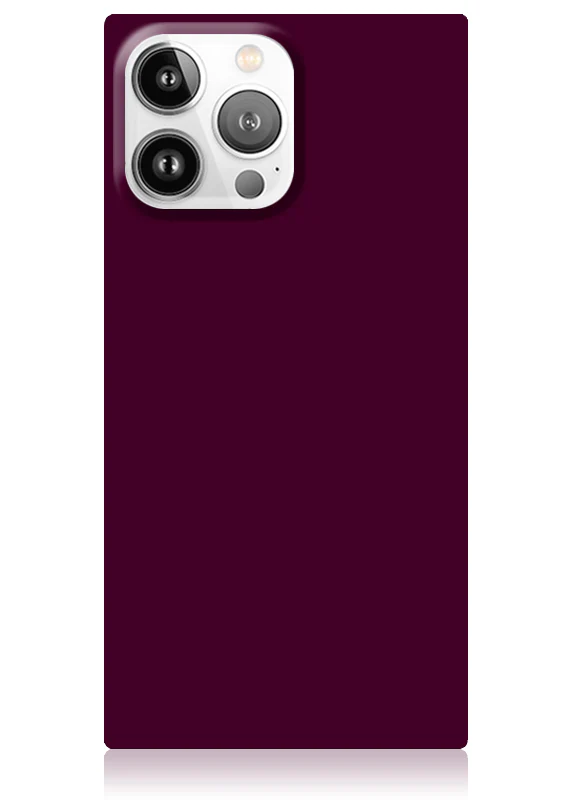 SQUARE® Burgundy iPhone Case - Image 55