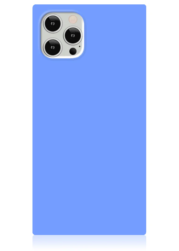 SQUARE® Cornflower Blue iPhone Case - Image 3