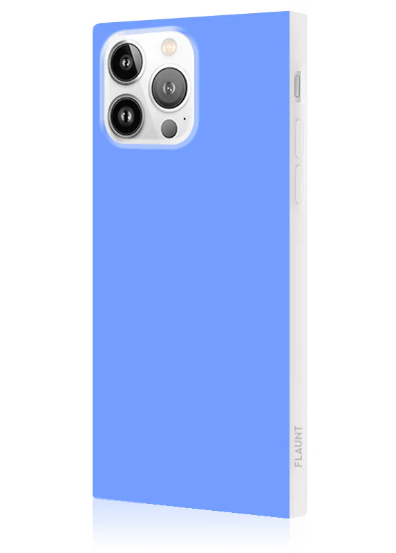 SQUARE® Cornflower Blue iPhone Case - Image 34