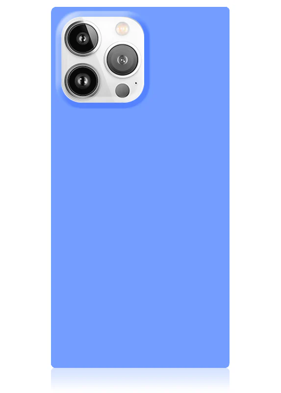 SQUARE® Cornflower Blue iPhone Case - Image 39