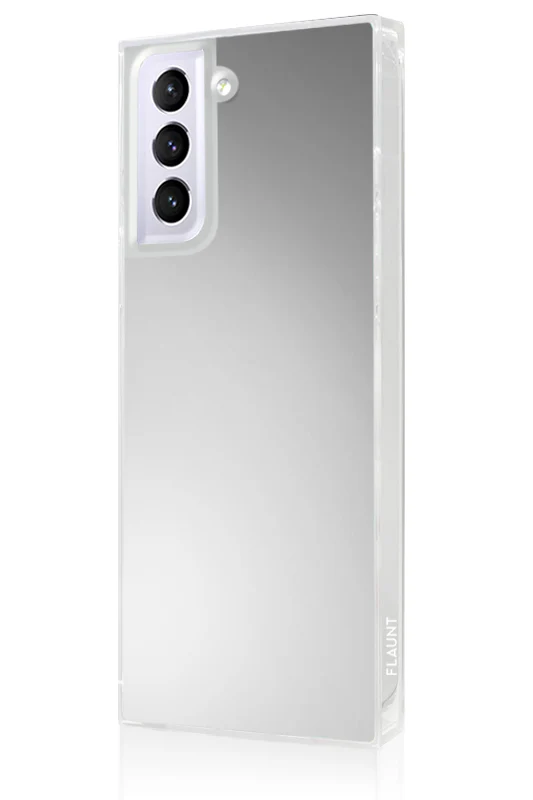 SQUARE® Metallic Silver Mirror Galaxy Case - Image 12