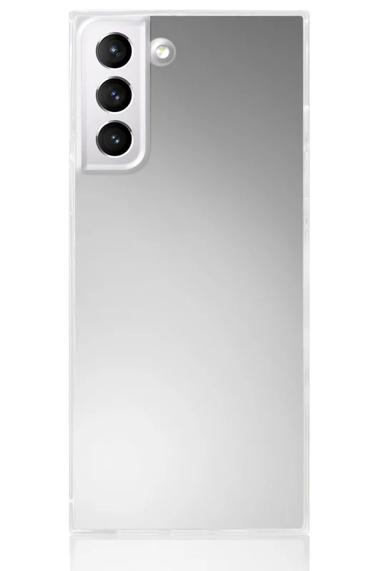 SQUARE® Metallic Silver Mirror Galaxy Case - Image 13