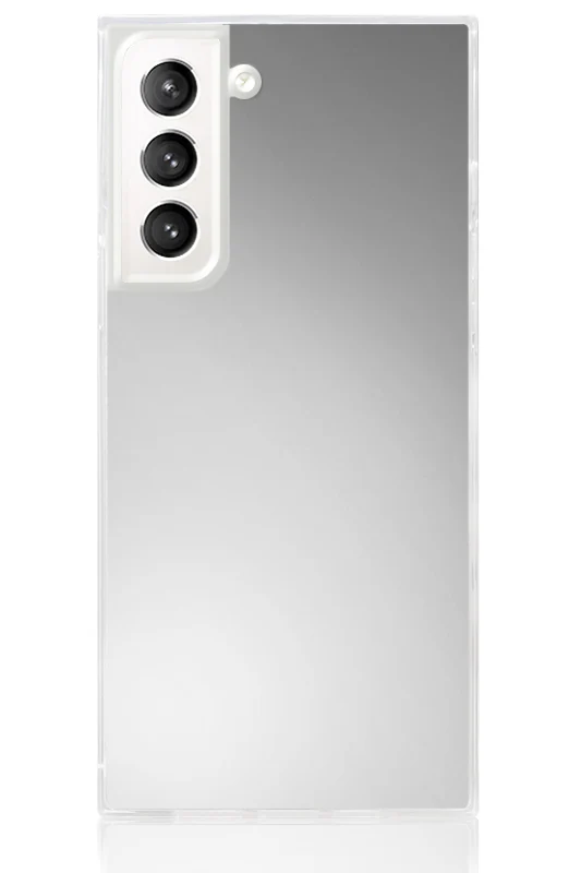 SQUARE® Metallic Silver Mirror Galaxy Case - Image 27