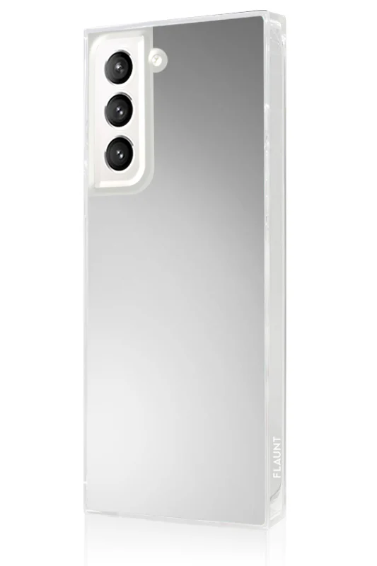 SQUARE® Metallic Silver Mirror Galaxy Case - Image 28