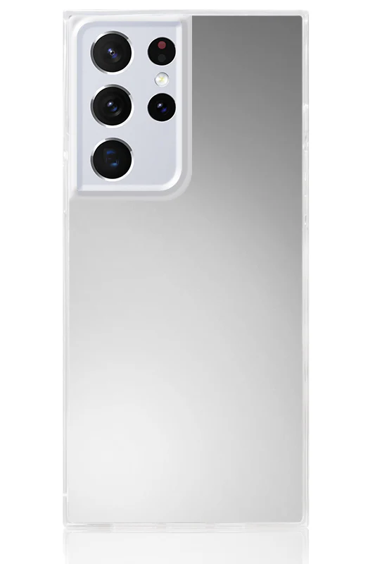 SQUARE® Metallic Silver Mirror Galaxy Case - Image 3