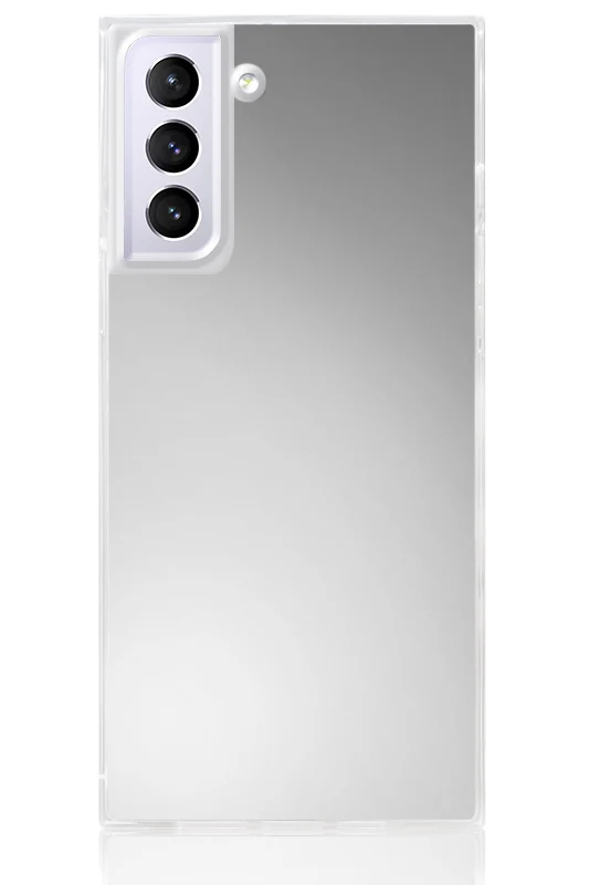 SQUARE® Metallic Silver Mirror Galaxy Case - Image 5