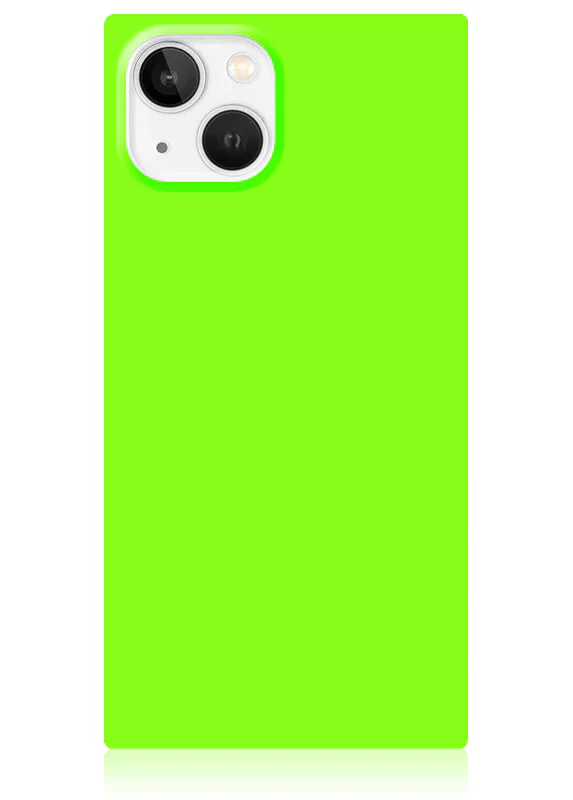 SQUARE® Neon Green iPhone Case - Image 31