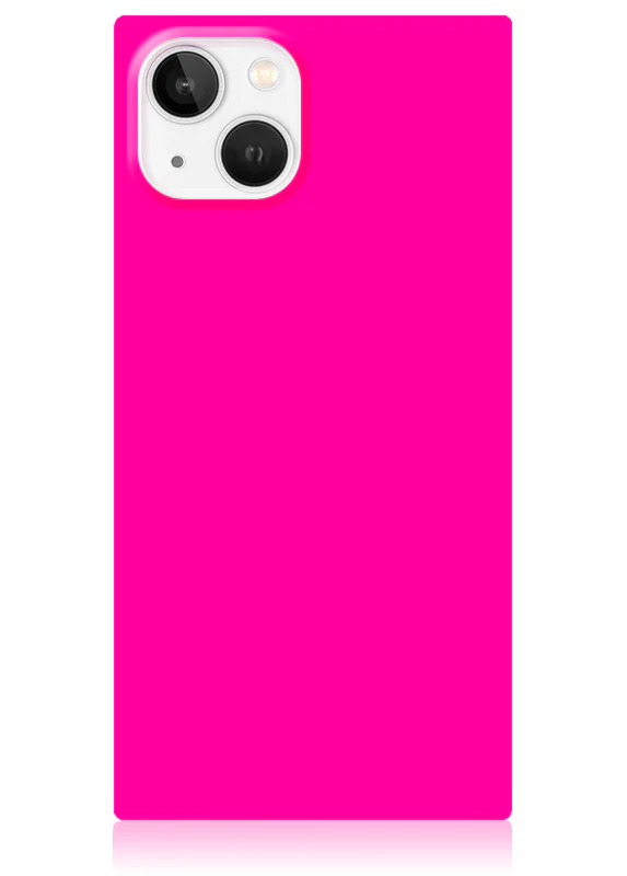 SQUARE® Neon Pink iPhone Case - Image 59
