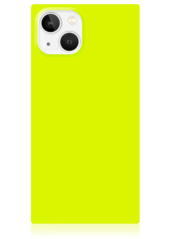 SQUARE® Neon Yellow iPhone Case - Image 29
