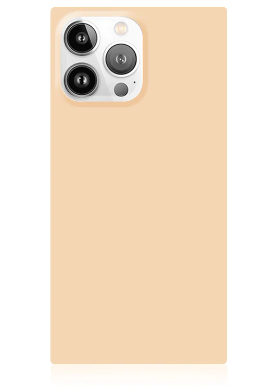 SQUARE® Nude Almond iPhone Case - Image 33