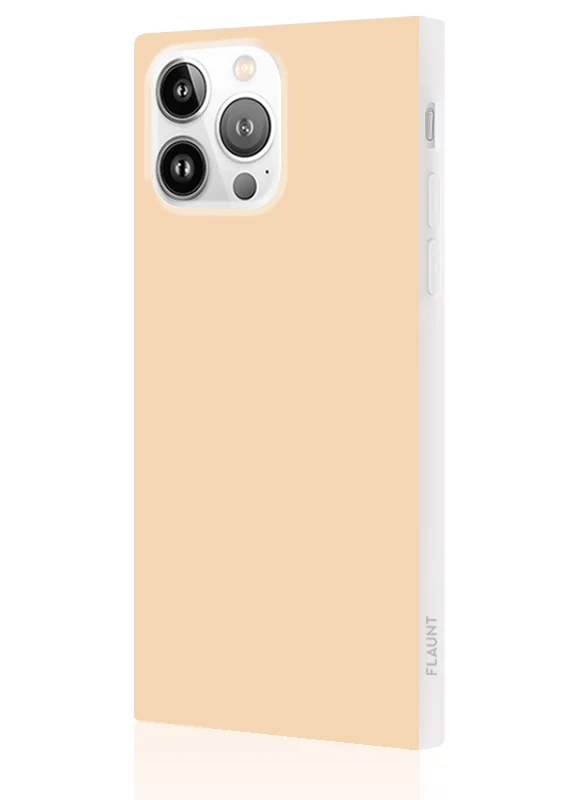 SQUARE® Nude Almond iPhone Case - Image 34