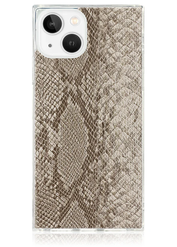 SQUARE® Nude Python Faux Leather iPhone Case - Image 21