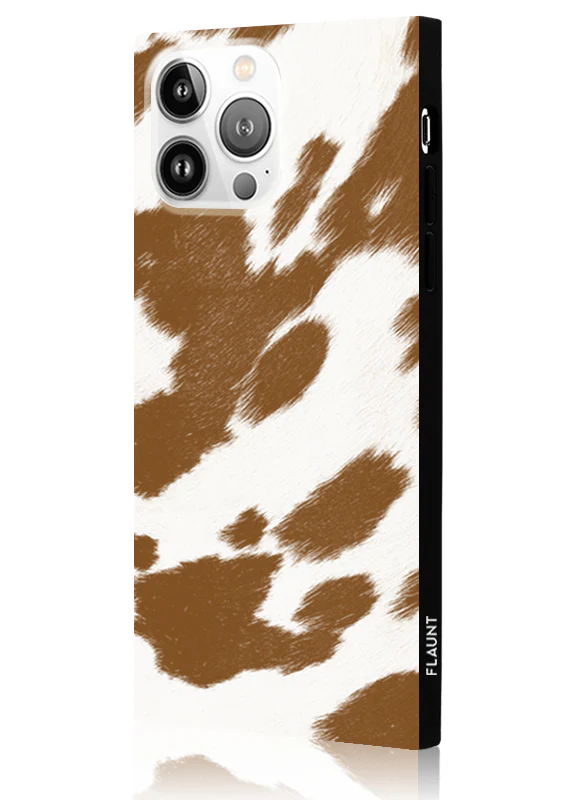 SQUARE® Tan Cow iPhone Case - Image 28